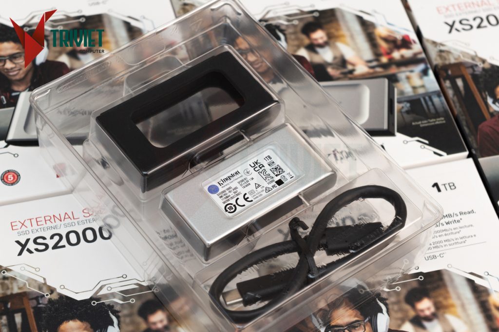 Ổ Cứng Di Động Kingston XS2000 1TB - Đọc 2000MBs Ghi 2000MBs - trivietpc.vn - Trí Việt Computer 279 phố Vọng