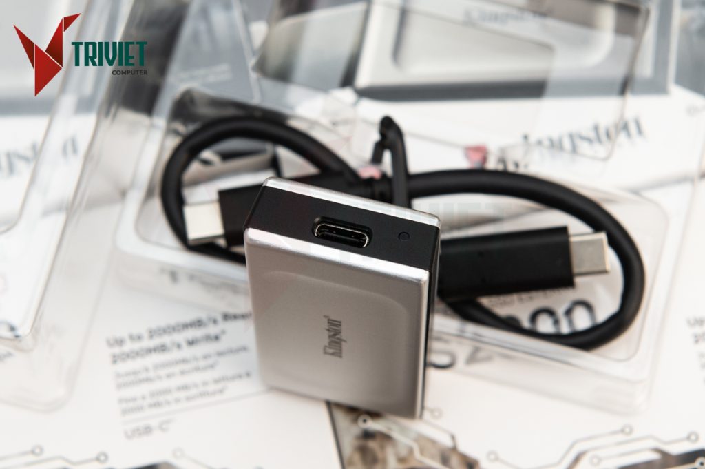 Ổ Cứng Di Động Kingston XS2000 1TB - Đọc 2000MBs Ghi 2000MBs - trivietpc.vn - Trí Việt Computer 279 phố Vọng