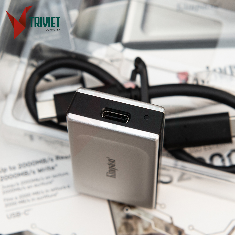 Ổ Cứng Di Động Kingston XS2000 1TB - Đọc 2000MBs Ghi 2000MBs - trivietpc.vn - Trí Việt Computer 279 phố Vọng