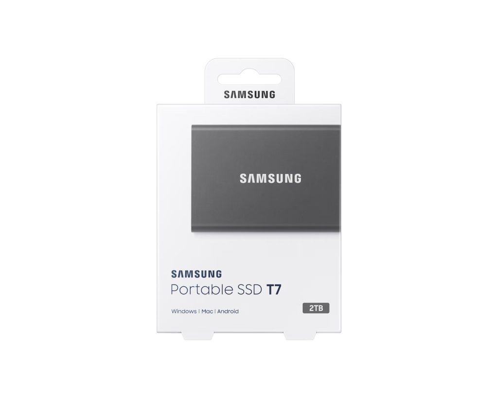 Ổ Cứng Di Động SSD Samsung T7 Portable 2TB - trivietpc.vn - Trí Việt Computer 279 phố Vọng