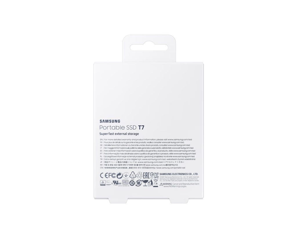 Ổ Cứng Di Động SSD Samsung T7 Portable 2TB - trivietpc.vn - Trí Việt Computer 279 phố Vọng