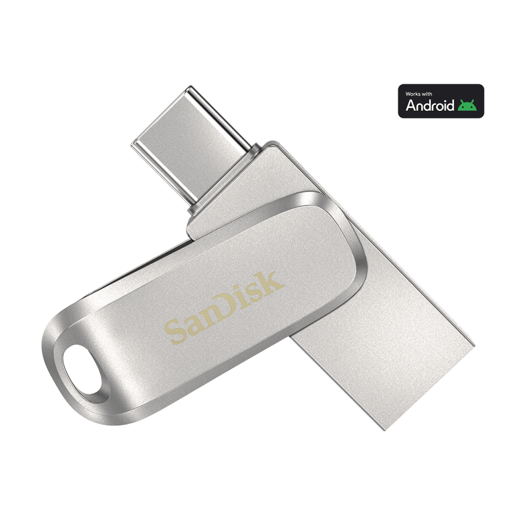 USB Sandisk Ultra Dual Drive Luxe 128GB Silver (SDDDC4-128G-G46) - trivietpc.vn - Trí Việt Computer 279 phố Vọng