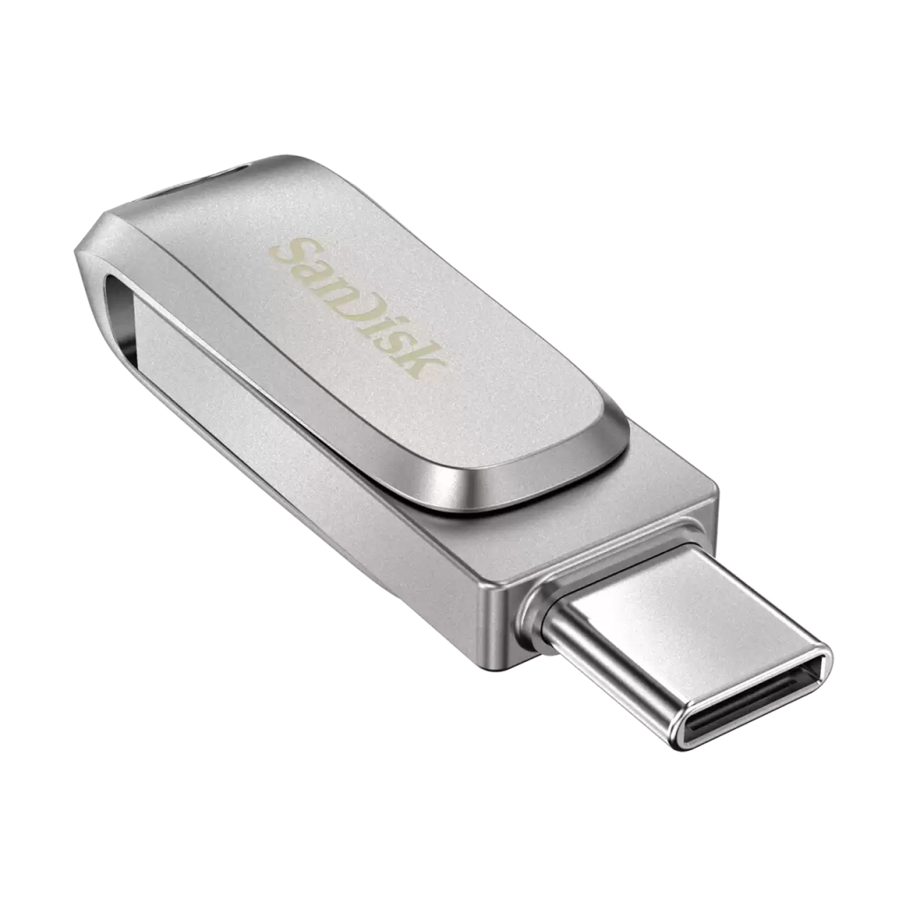USB Sandisk Ultra Dual Drive Luxe 128GB Silver (SDDDC4-128G-G46) - trivietpc.vn - Trí Việt Computer 279 phố Vọng