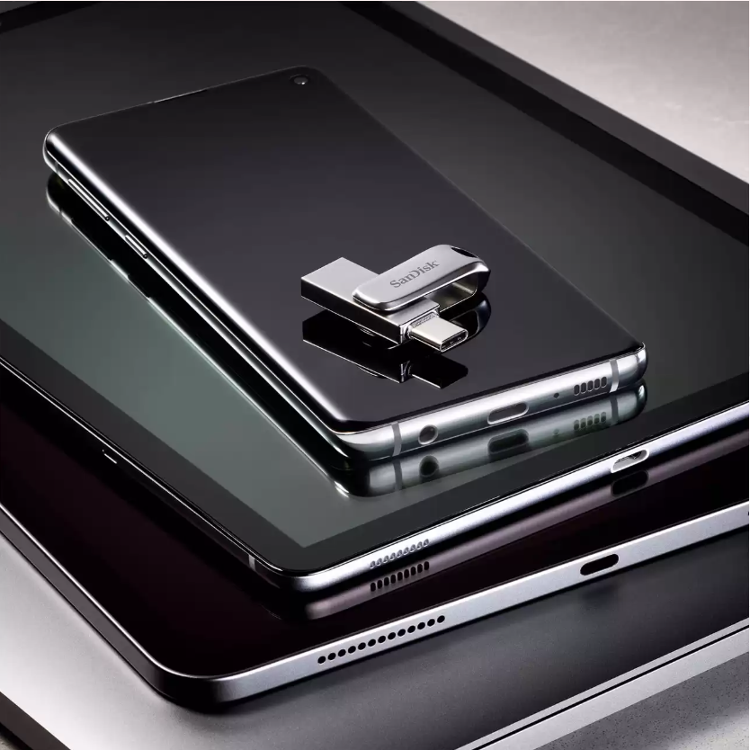 USB Sandisk Ultra Dual Drive Luxe 256GB Silver (SDDDC4-256G-G46) - trivietpc.vn - Trí Việt Computer 279 phố Vọng